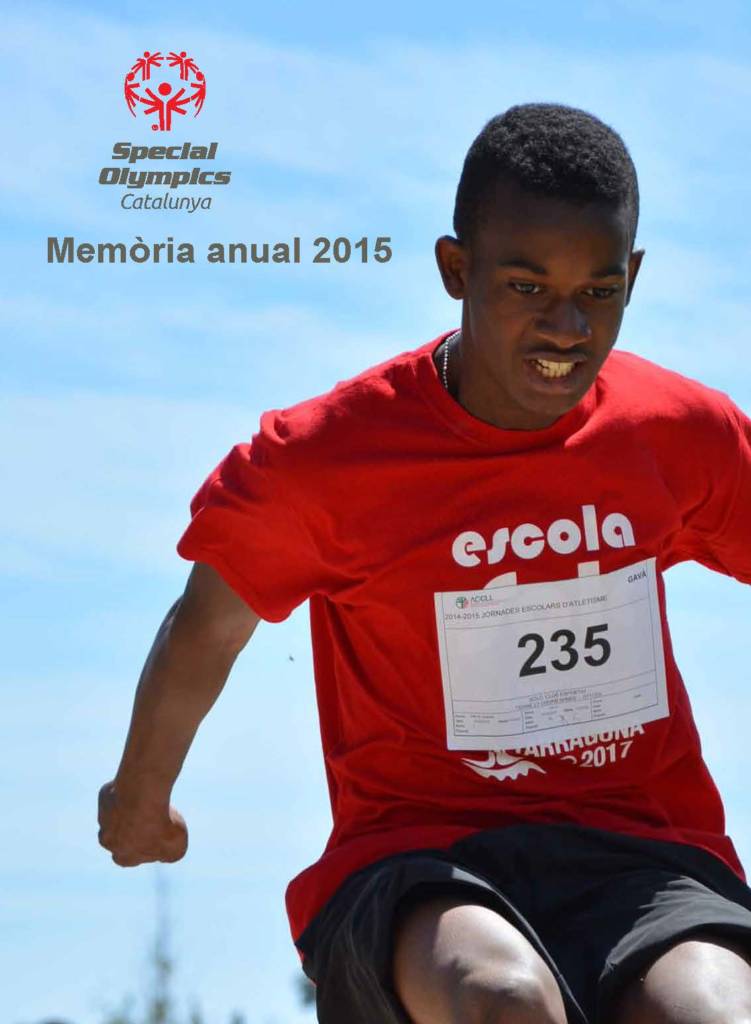 Memòria anual Special Olympics Catalunya 